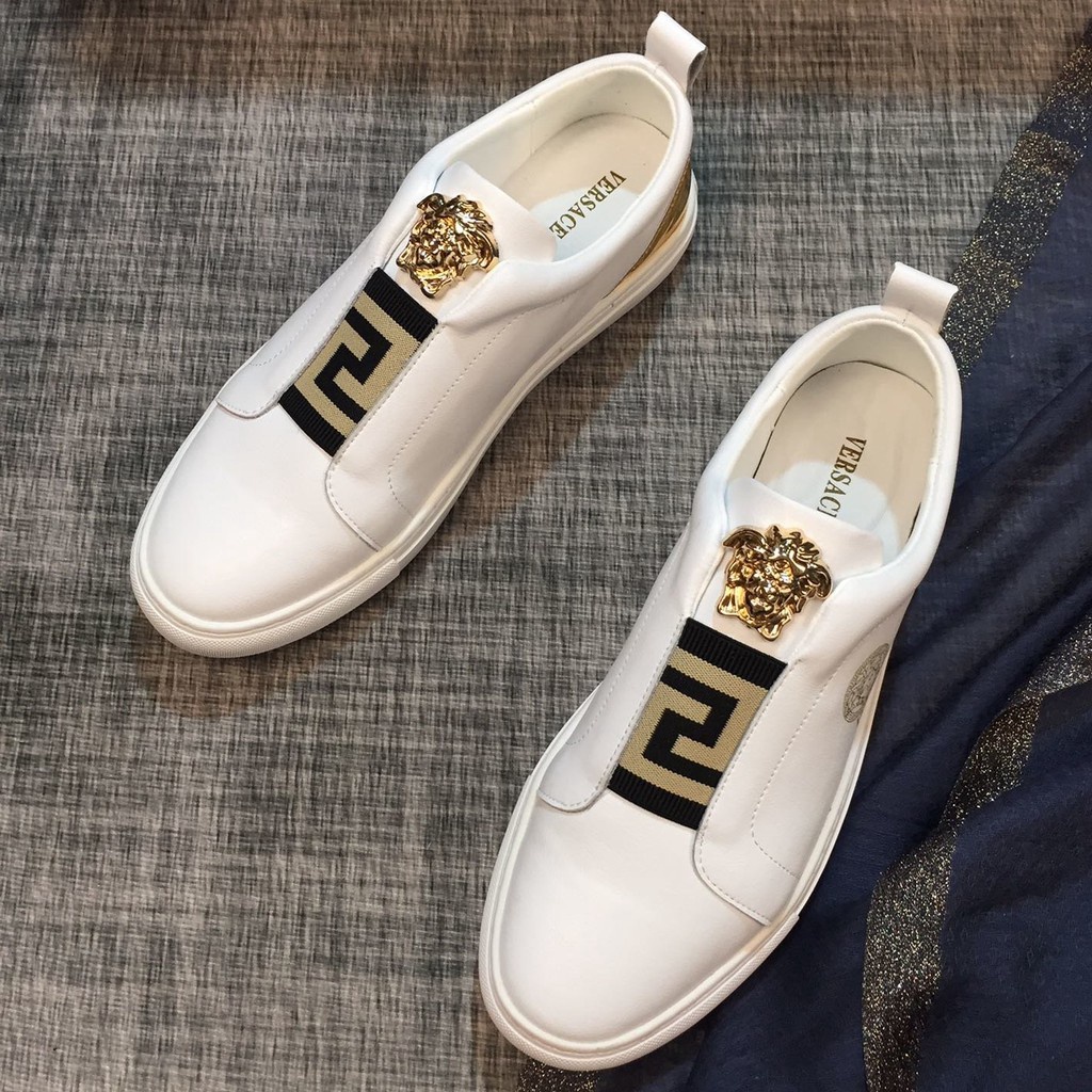 Versace men's hot sale medusa sneakers