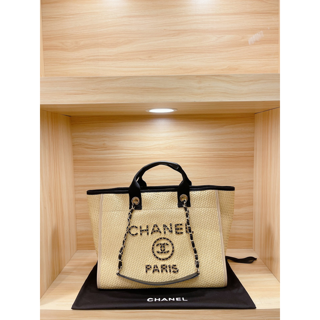 Chanel beach outlet tote