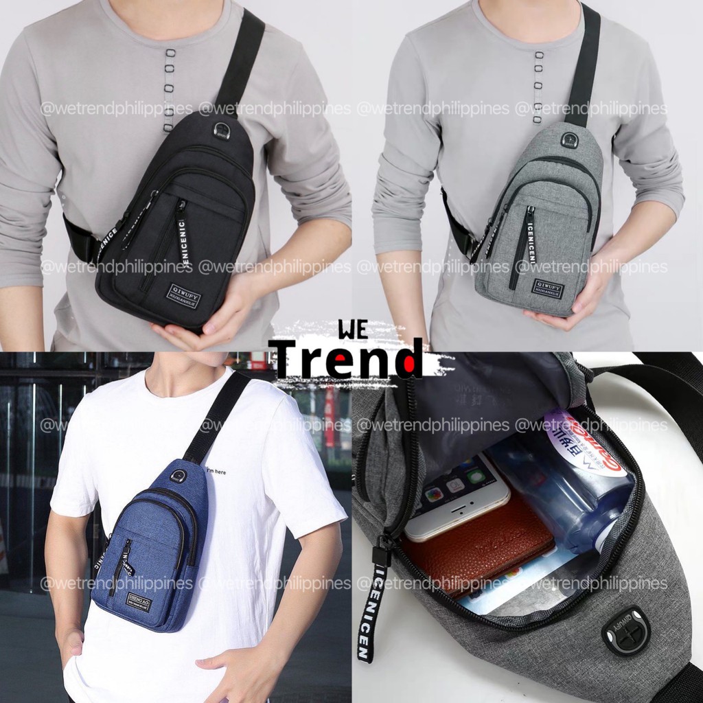 Belt bag best sale for men shopee