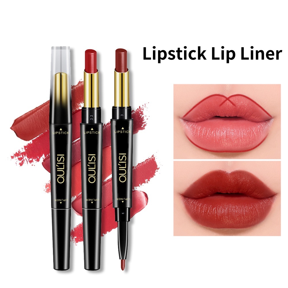 OULISI Lip Liner Pencil Matte Highly Pigmented Lipstick Lipliner