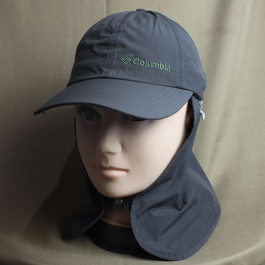 Columbia hat hot sale with neck shade