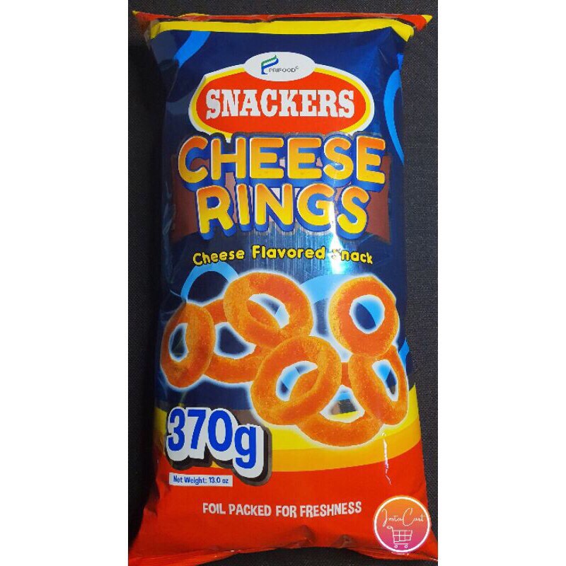 Snackers Cheese Rings (370g) Shopee Philippines