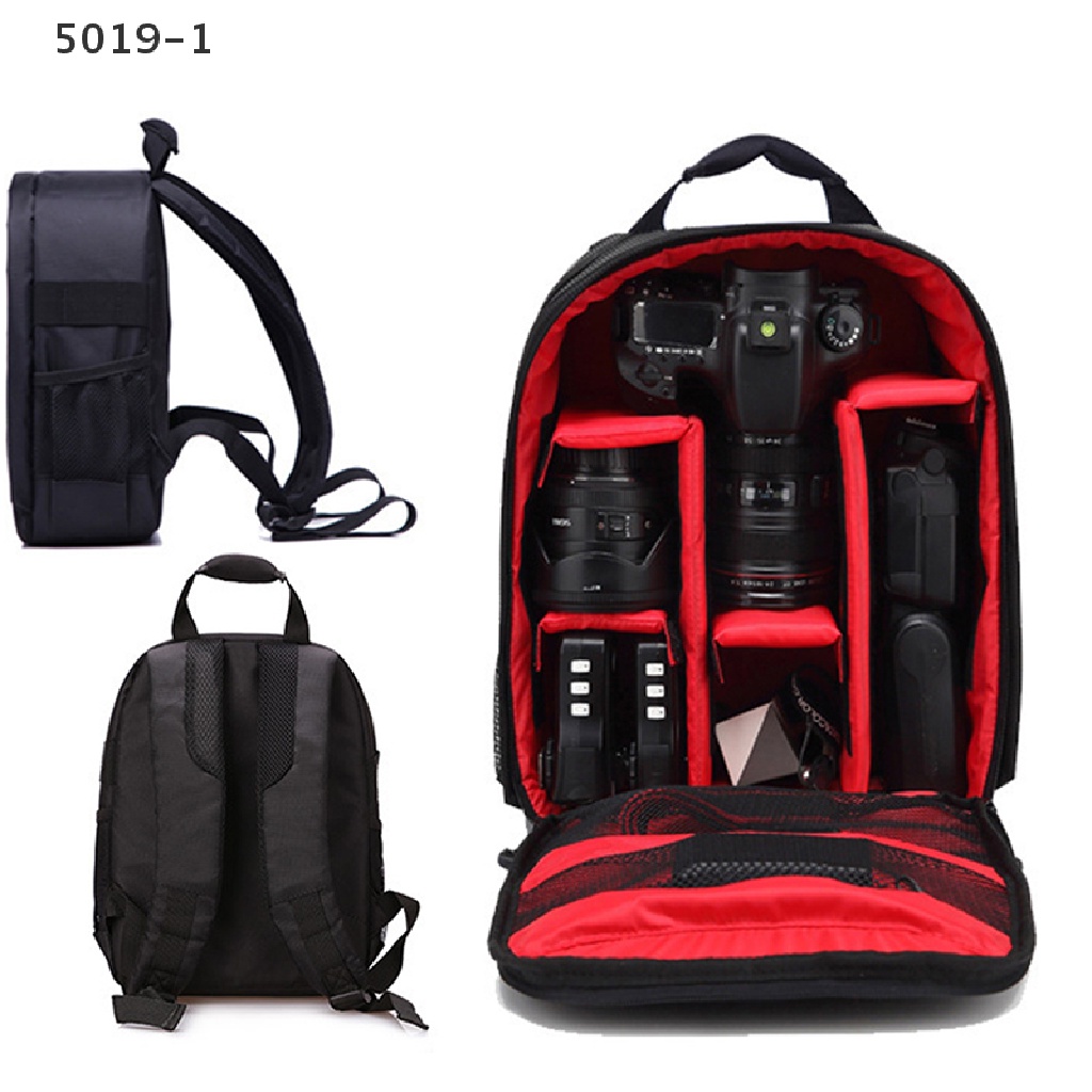 50191 Waterproof DSLR SLR Camera Soft Case Bags Backpack Rucksack For
