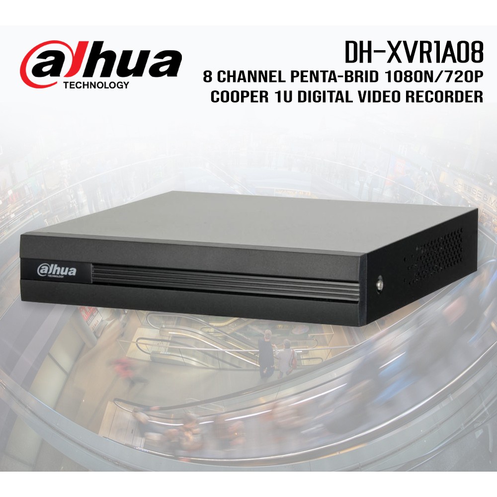 Dahua DHXVR1A08 8 Channel Cooper 1U Digital Video Recorder Shopee
