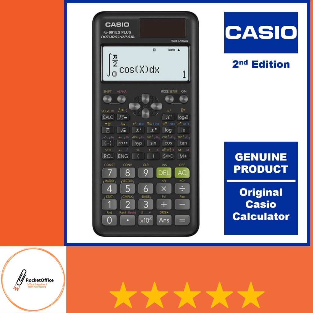 Casio fx-991ES PLUS 2nd Edition Scientific Calculator | Shopee Philippines