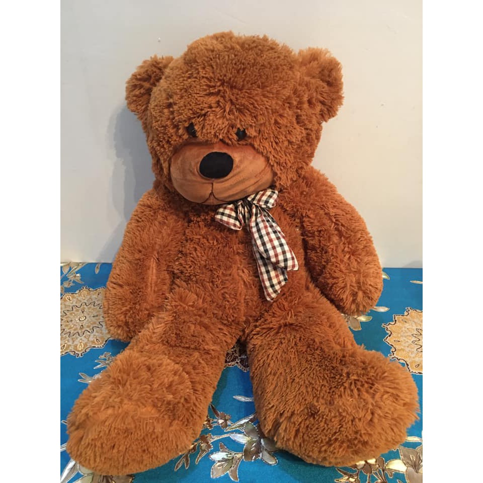 Brown Big Teddy Bear Stuff Toy Shopee Philippines