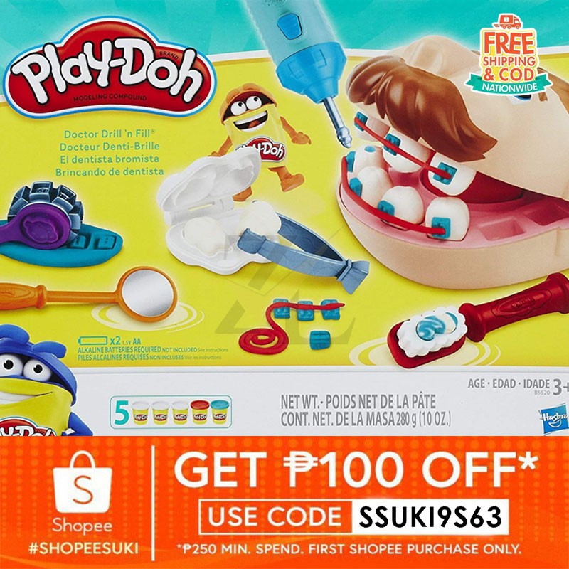  Play-Doh Doctor Drill 'n Fill Set : Hasbro: Toys & Games