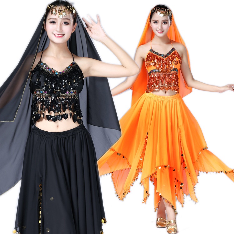 Adult Bellydance Costumes For Women 3pieces Suit Indian Belly Dance