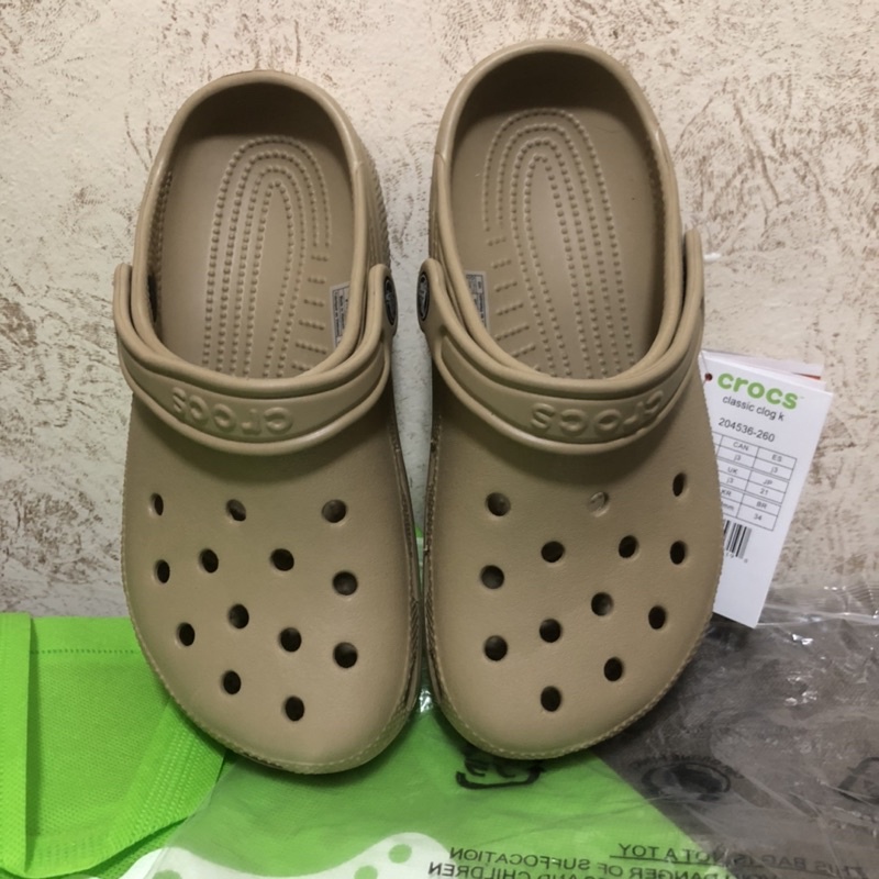 Crocs cheap classic khaki