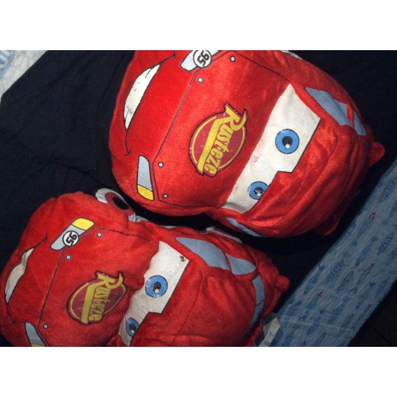 LIGHTNING MCQUEEN CAR PILLOW ORIGINAL DISNEY Shopee Philippines