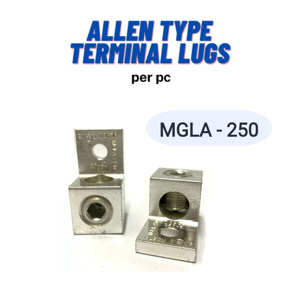 Mechanical Lugs , Allen Type Terminal Lugs MGLA-250 | Shopee Philippines