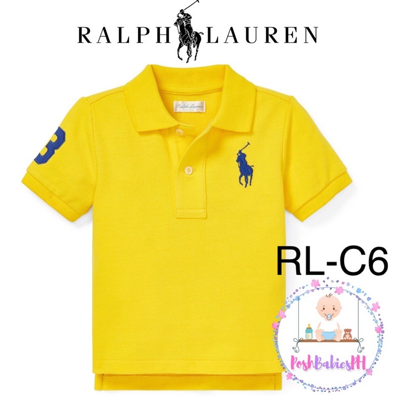Bright yellow ralph lauren polo shirt sales