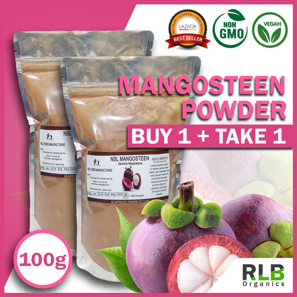 Buy1Take1 100 grams Pure Natural Mangosteen Powder Anti