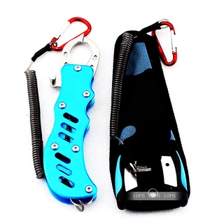 Fishing Pliers + Fish Gripper Gift Plier Sleeve And Anti-lost Rope