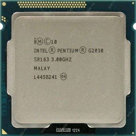 Processor Intel Dual Core Pentium G2030 Tray+Fan (LGA 1155) | Shopee ...