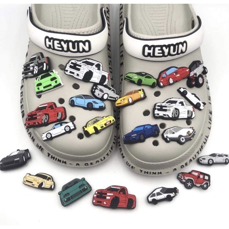 Cars jibbitz for crocs shoes charms