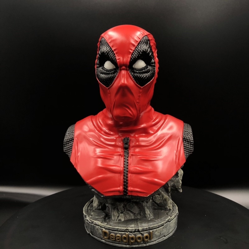 Supreme Beanie on a Deadpool Toy Head · Free Stock Photo