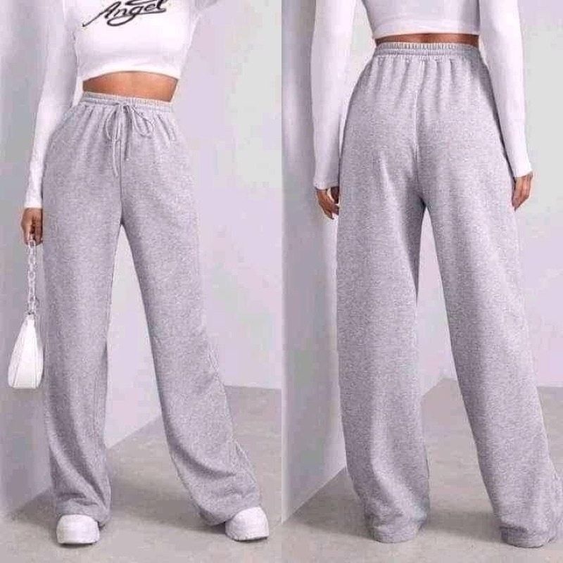 Wide leg jogging on sale pants