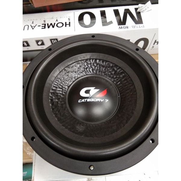 Category 7 best sale subwoofer 12 inch