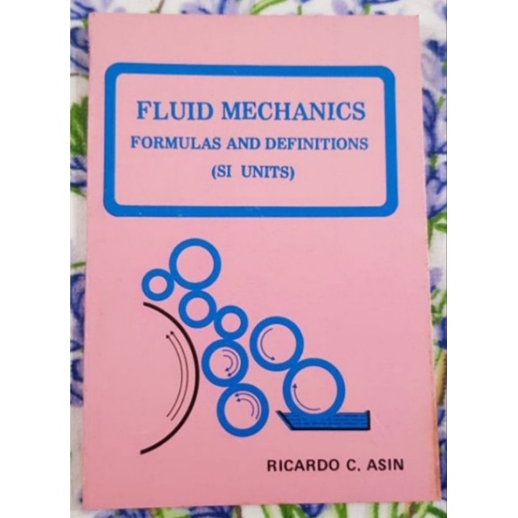 FLUID MECHANICS/FORMULAS AND DEFINITIONS (S1 UNITS) | Shopee Philippines