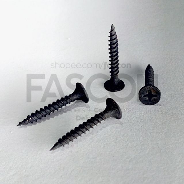 Drywall / Gypsum Board Screw Metal SelfTapping 1" Shopee Philippines