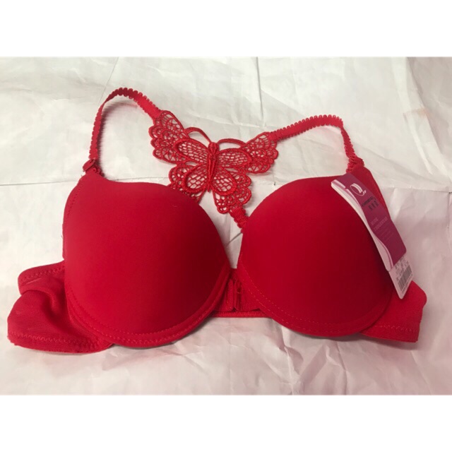 Push up bra with wire. with butterfly back design.