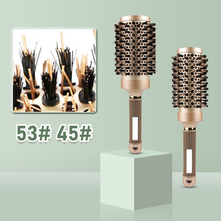 Hair Roller Brush Ceramic for Professional Salon Curling Hair Blower