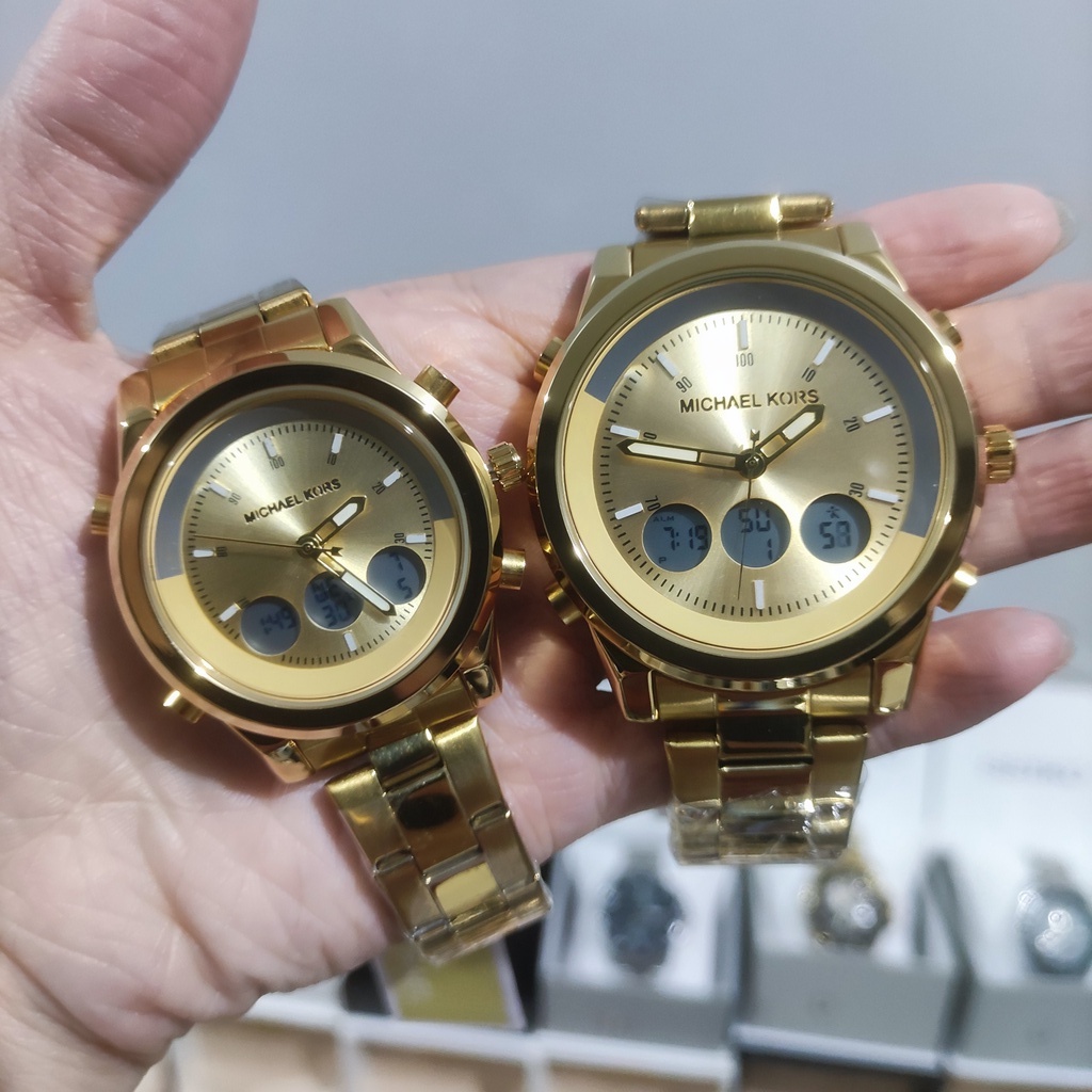 Mk watch couple hot sale