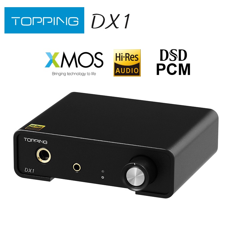 TOPPING DX1 Decoder AK4493S XU208 DAC&Headphone amplifier Support up to ...