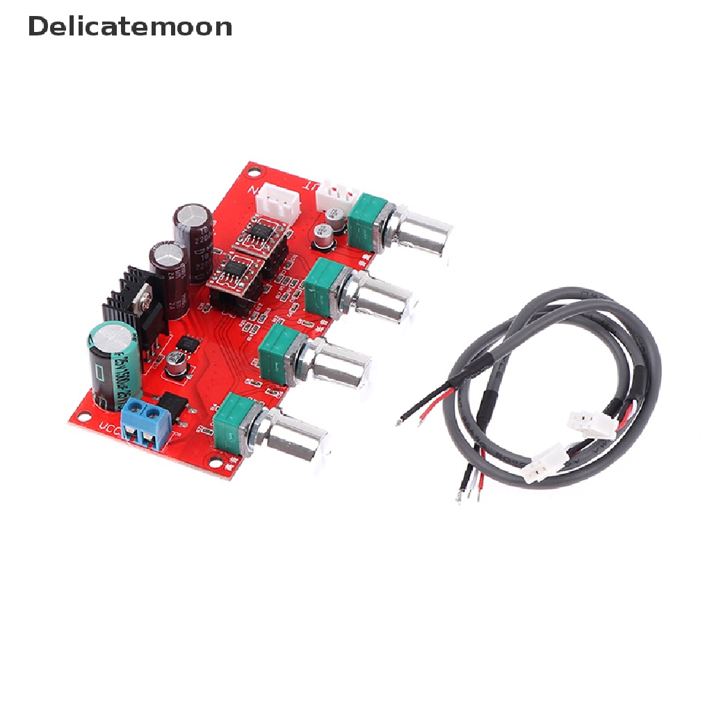 [Delicatemoon] AD828 HIFI Stereo Preamp amplifier board volume Tone ...