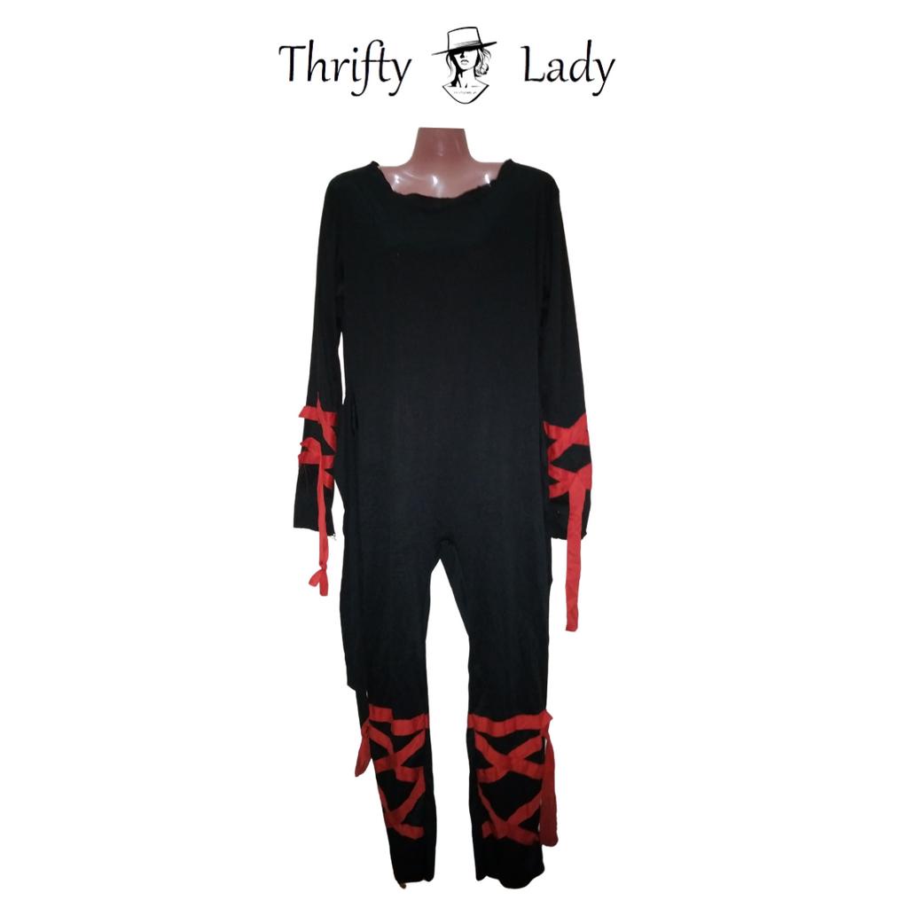 Preloved Simple/Minimalist Ninja Halloween Costume for Adults (Unisex