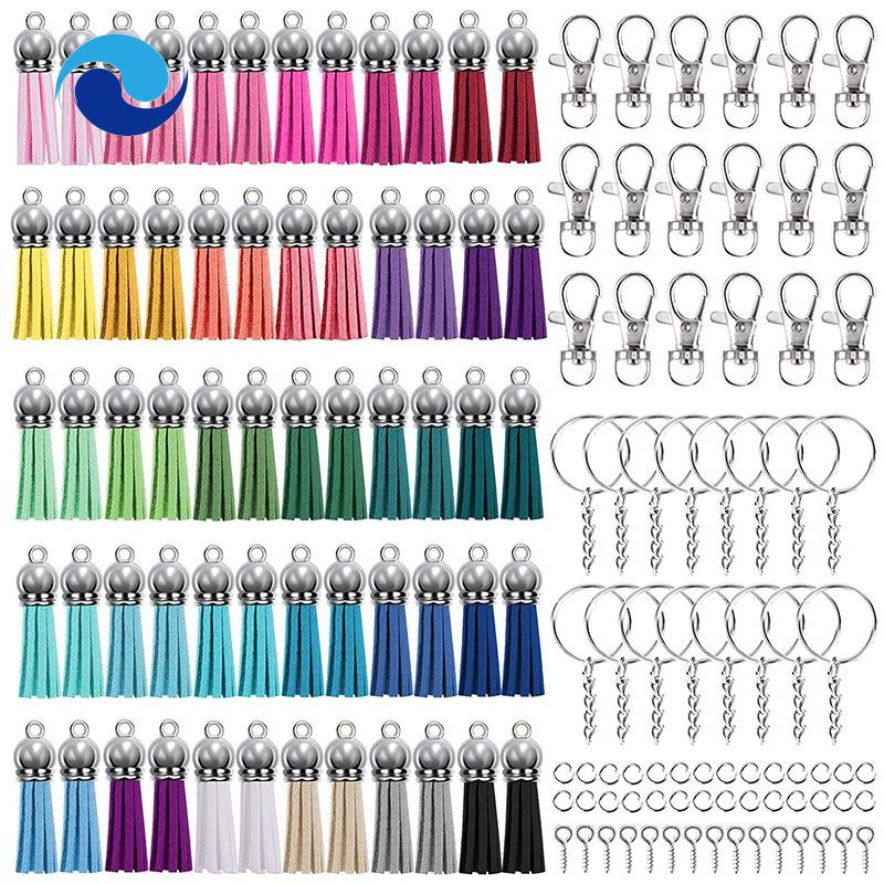 Key Chain Rings, 360Pcs Key Rings Bulk With Jump Rings And Screw Eye Pins  For K