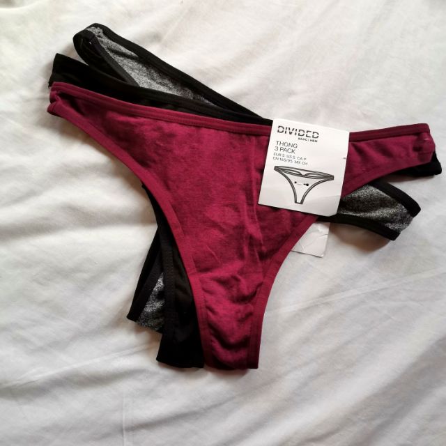 Clotheholic - H&M Branded Overrun Underwear 👙 75pesos each