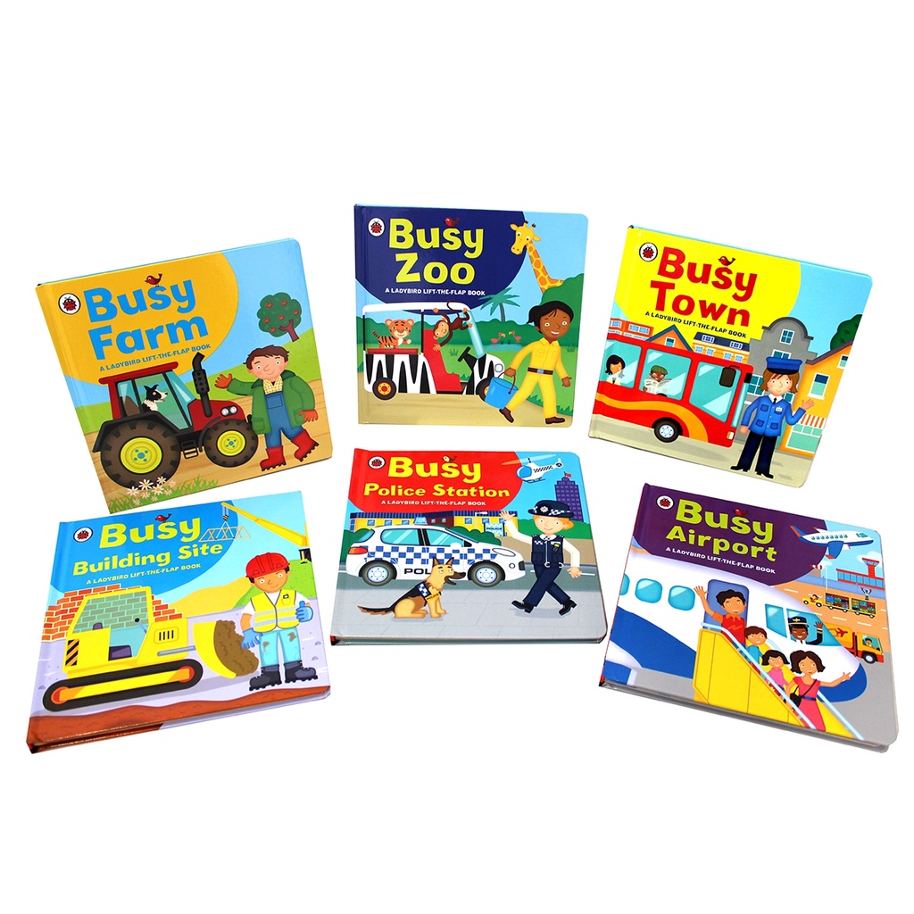 Ladybird Busy Town/ Building Site/ Zoo/Police Station/ Airport/ Farm
