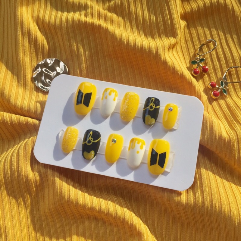 BTSBUTTER NailsFake Nails Shopee Philippines