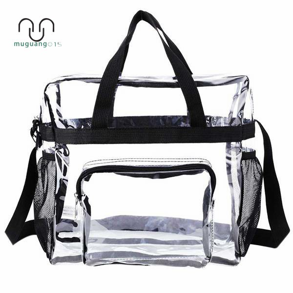 Clear bags for work best sale