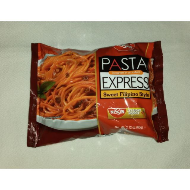 Nissin Pasta Express Spaghetti 60g Shopee Philippines