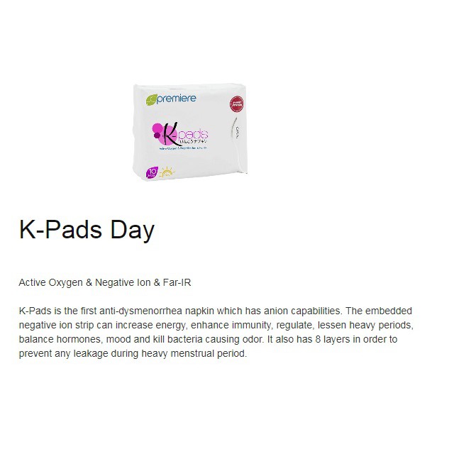 KPADS DAY (10 pads) Shopee Philippines