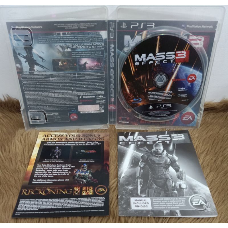 PS3 Mass Effect 3 R3 (Standard Edition) | Shopee Philippines