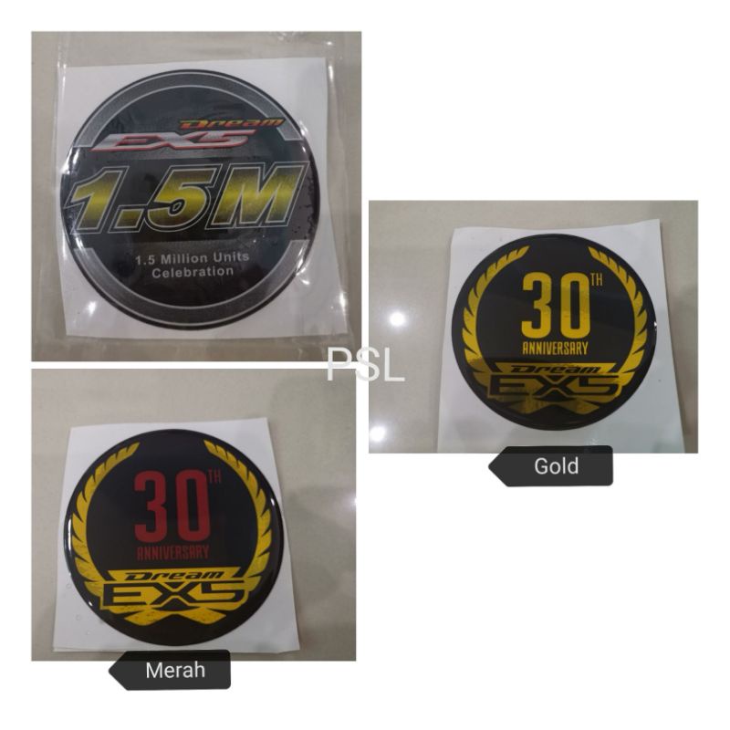 sticker motor ex5