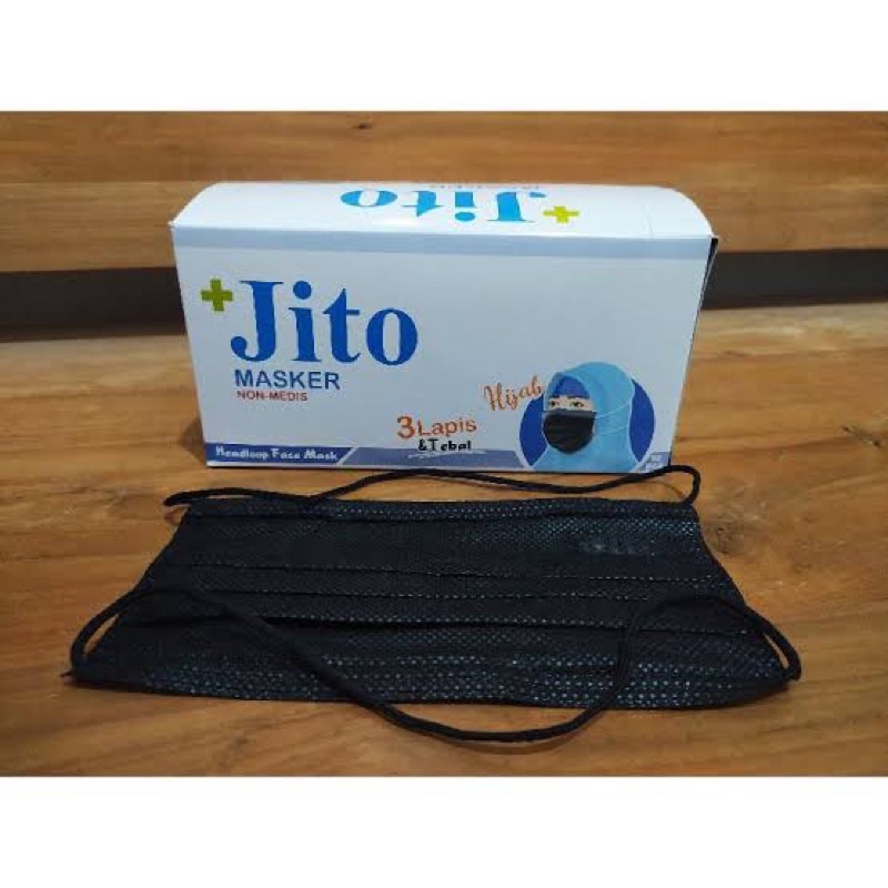 Black hijab jito mask | Shopee Philippines