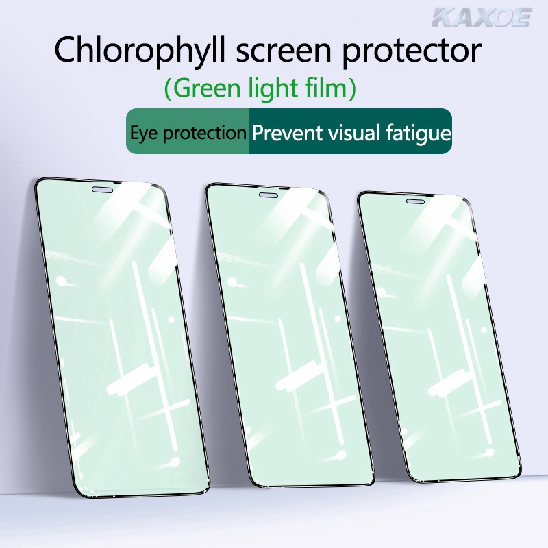 Green Light Protective Eye Protective Tempered Glass Screen Protector ...