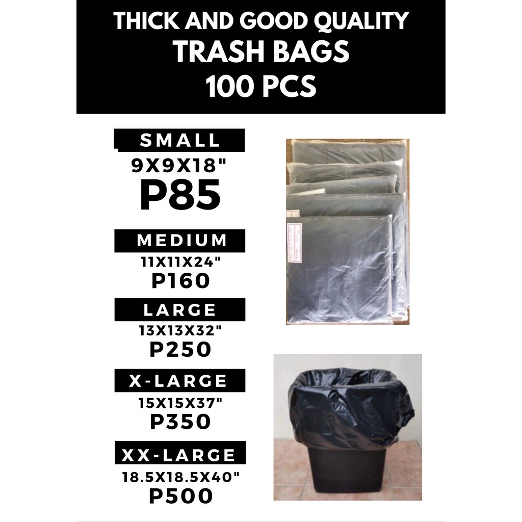 Trash bags price philippines new arrivals
