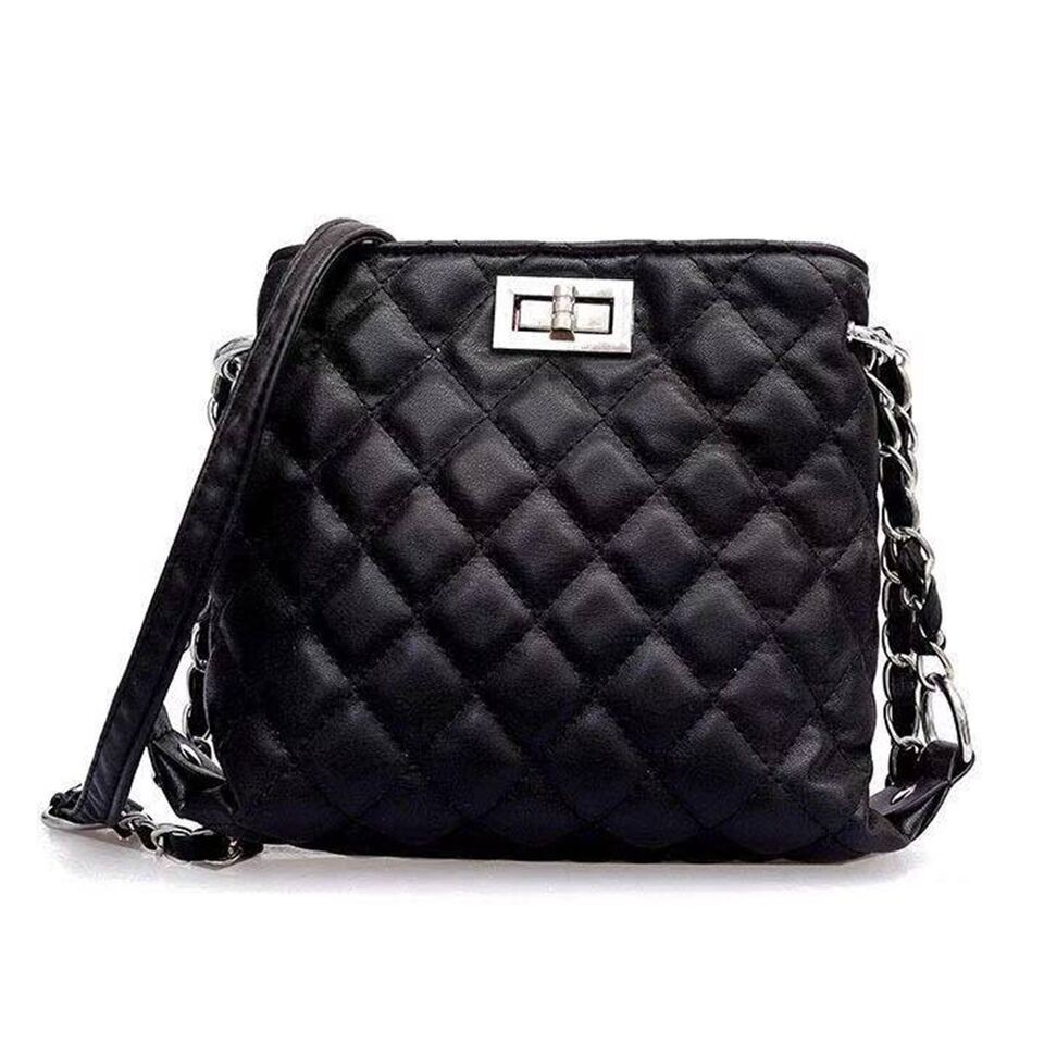 Quilted Leather Sling Bag Shopee Philippines