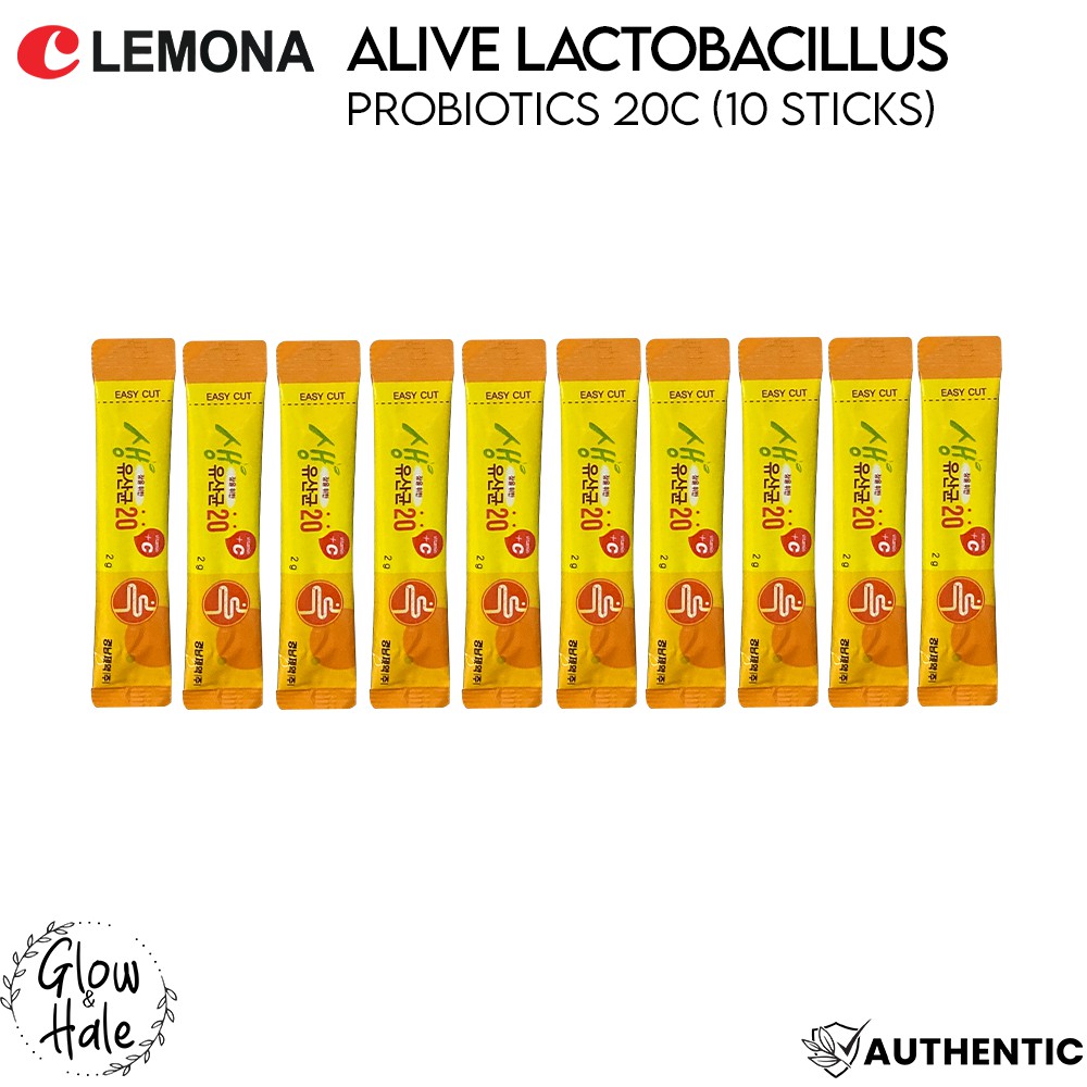 LEMONA Alive Lactobacillus Probiotics 20C Vitamin C Powder Drink