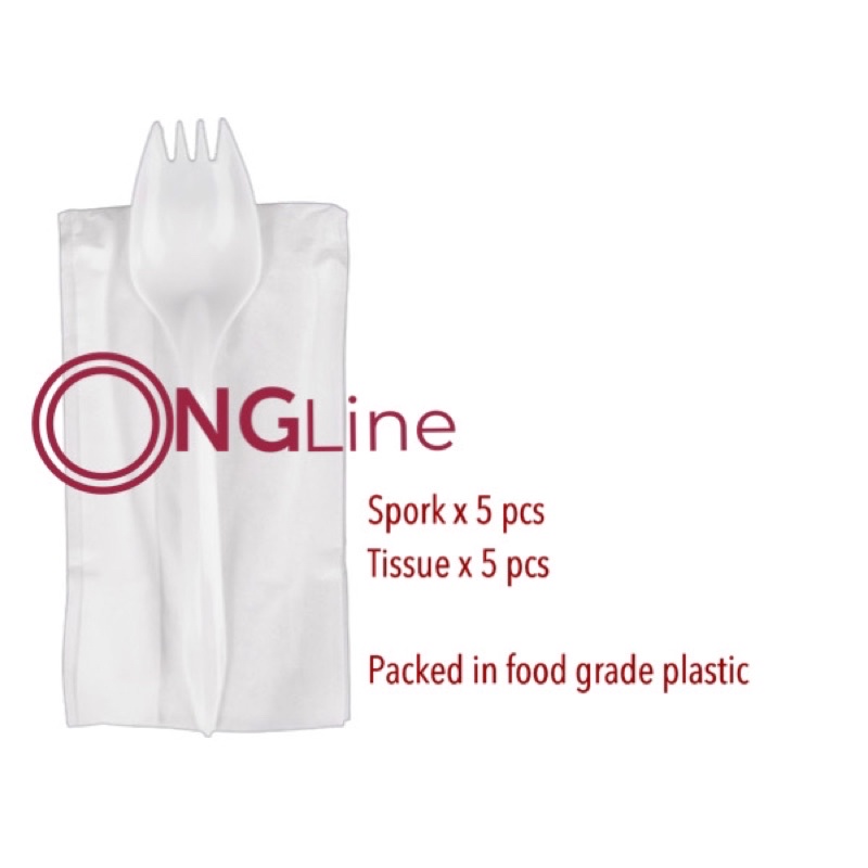 25 pcs. / Disposable Spoon and Fork Shopee Philippines