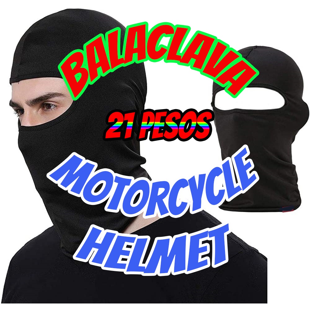 Balaclava Bonit Full facemask for Helmet Motorcycle Rider | Shopee ...