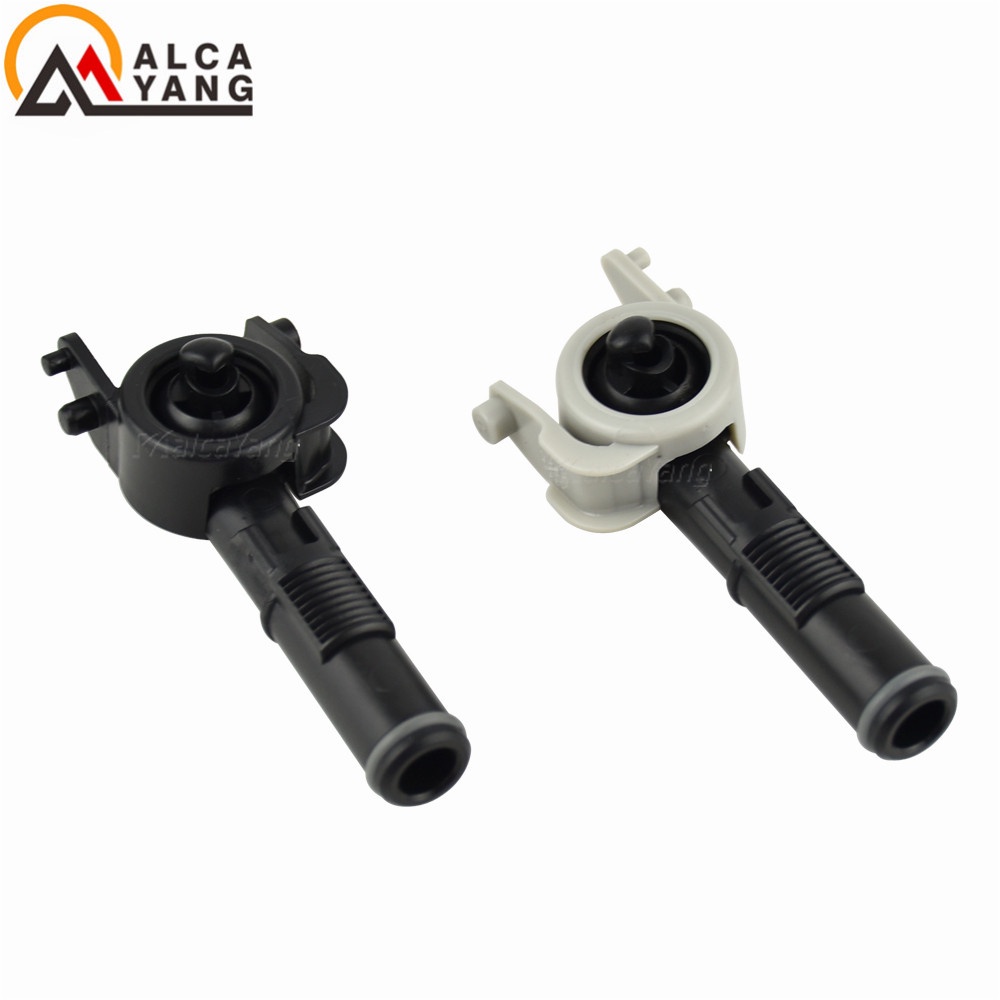 Front Bumper Left & Right Headlight Washer Wiper Nozzle 61672752971 61672752972 For MINI Cooper