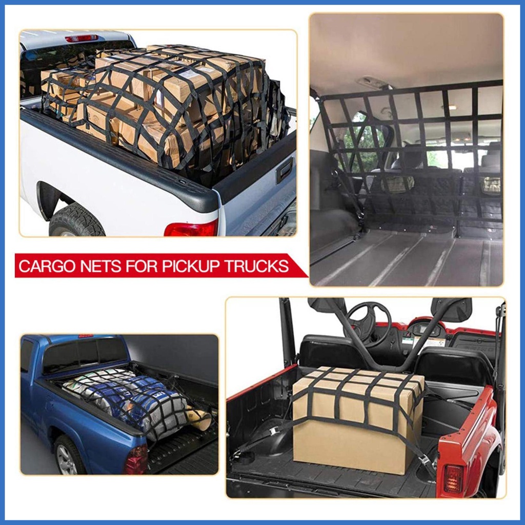Cargo Bungee Net Roof Rack Cargo Net For Pickup Trucks SUV Small