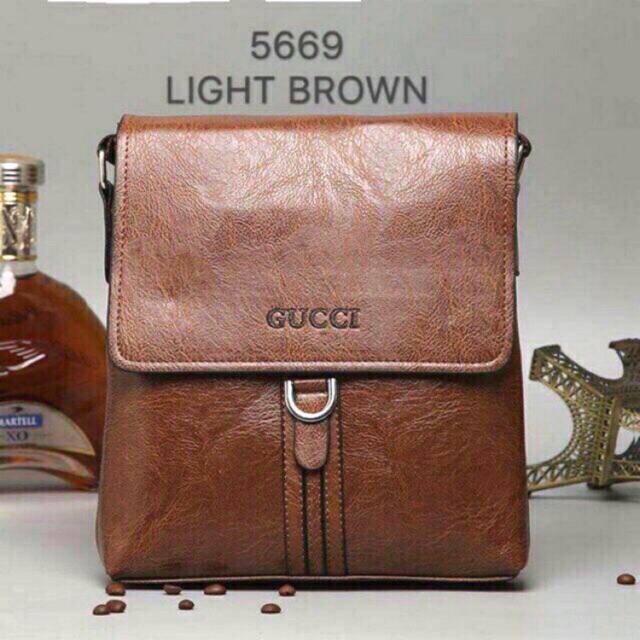 Gucci shoulder best sale bag for men